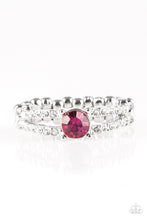 Load image into Gallery viewer, Dream Sparkle Pink Ring Paparazzi Accessories