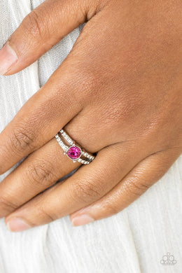 Dream Sparkle Pink Ring Paparazzi Accessories