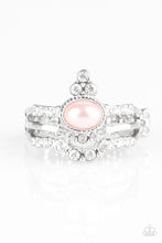Load image into Gallery viewer, Timeless Tiaras Pink Pearl Ring Paparazzi Accessories