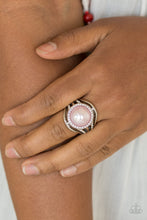 Load image into Gallery viewer, Pampered In Pearls - Pink Ring Paparazzi Accessories