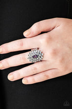 Load image into Gallery viewer, Blooming Fireworks Purple Ring Paparazzi Accessories