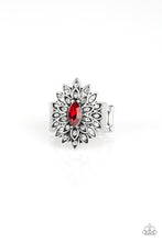 Load image into Gallery viewer, Blooming Fireworks Red Ring Paparazzi Accessories