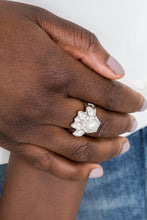Load image into Gallery viewer, Crown Coronation White Ring Paparazzi Accessories