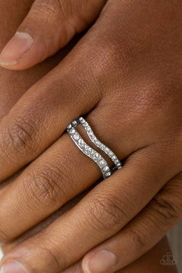 Elite Squad - White Ring Paparazzi Accessories
