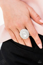 Load image into Gallery viewer, Metro Millionaire White Rhinestone Ring Paparazzi Accessories