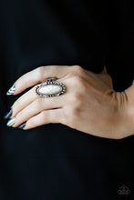 Load image into Gallery viewer, Leave No Trace - White Ring Paparazzi Accessories