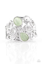 Load image into Gallery viewer, Summer Yacht Green Ring Paparazzi Accessories