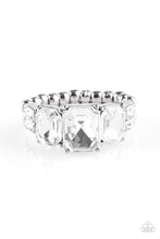Load image into Gallery viewer, Rogue Royal White Ring Paparazzi Accessories