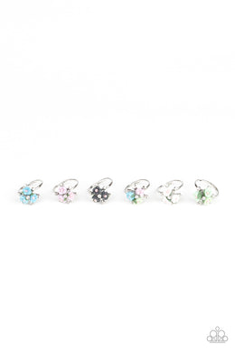 Flower Starlet Shimmer Rings Paparazzi Accessories