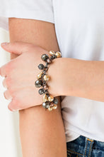 Load image into Gallery viewer, Invest In This Black Bracelet Paparazzi Accessories