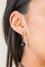 Load image into Gallery viewer, Color Me CEO Black Gunmetal Necklace Paparazzi Accessories