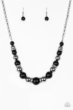 Load image into Gallery viewer, The Ruling Class Black Necklace Paparazzi Accessories