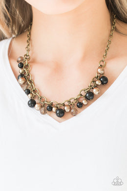 The GRIT Crowd Black Necklace Paparazzi Accessories