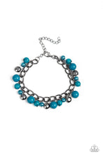 Load image into Gallery viewer, Hold My Drink Blue Bracelet Paparazzi Accessories