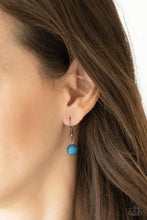 Load image into Gallery viewer, Watch Me Now Blue Necklace Paparazzi Accessories
