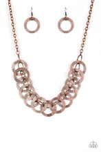 Load image into Gallery viewer, The Main Contender Copper Necklace Paparazzi Accessories