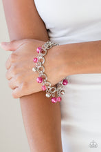 Load image into Gallery viewer, Fancy Fascination - Pink Pearl Bracelet Paparazzi Accessories