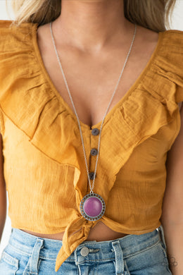 Run Out of Rodeo Purple Necklace Paparazzi Accessories