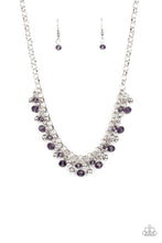 Load image into Gallery viewer, Trust Fund Baby Purple Necklace Paparazzi Accessories
