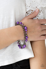 Load image into Gallery viewer, Hold My Drink Purple Bracelet Paparazzi Accessories