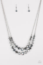 Load image into Gallery viewer, Strikingly Spellbinding Silver Necklace Paparazzi Accessories