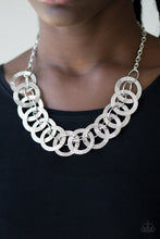 Load image into Gallery viewer, The Main Contender Silver Necklace Paparazzi Accessories