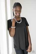 Load image into Gallery viewer, Ruling Class Radiance White Bracelet Paparazzi Accessories