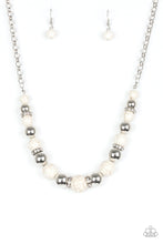 Load image into Gallery viewer, The Ruling Class White Necklace Paparazzi Accessories