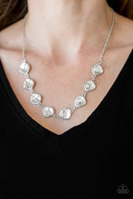 Load image into Gallery viewer, The Imperfectionist White Rhinestone Necklace Paparazzi Accessories