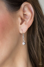 Load image into Gallery viewer, The Imperfectionist White Rhinestone Necklace Paparazzi Accessories