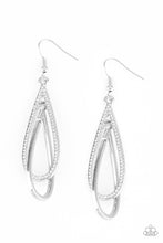 Load image into Gallery viewer, Spotlight Splendor White Earring Paparazzi Accessories