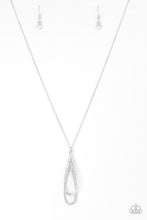 Load image into Gallery viewer, Step Into The Spotlight White Necklace Paparazzi Accessories