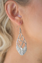 Load image into Gallery viewer, Super Swanky Silver Earring Paparazzi Accessories
