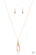 Load image into Gallery viewer, Step Into The Spotlight Copper Necklace Paparazzi Accessories
