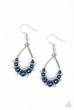 Load image into Gallery viewer, Fancy First - Blue Earring Paparazzi Accessories