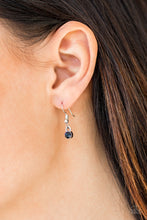 Load image into Gallery viewer, Money Mood Blue Necklace Paparazzi Accessories