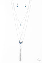 Load image into Gallery viewer, Be Fancy - Blue Necklace Paparazzi Accessories