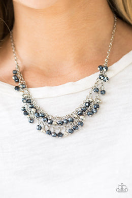 So In Season - Blue Necklace Paparazzi Accessories