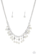 Load image into Gallery viewer, Regal Refinement White Neckace Paparazzi Accessories