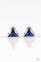 Load image into Gallery viewer, Prismatic Shine Blue Earring Paparazzi Accessories