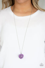 Load image into Gallery viewer, Love Is All Around Purple Necklace Paparazzi Accessories