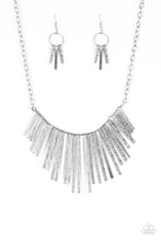 Load image into Gallery viewer, Welcome To The Pack Silver Necklace Paparazzi Accessories