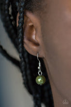 Load image into Gallery viewer, Party Dress Princess Green Pearl Necklace Paparazzi Accessories