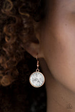 Load image into Gallery viewer, She Sparkles On Copper Toggle Necklace Paparazzi Accessories