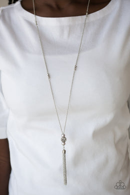The Celebration of the Century Silver Necklace Paparazzi Accessories