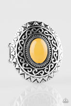 Load image into Gallery viewer, Hello Sunshine Yellow Ring Paparazzi Accessories