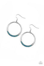 Load image into Gallery viewer, Morning Mimosas Blue Earring Paparazzi Accessories