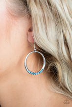 Load image into Gallery viewer, Morning Mimosas Blue Earring Paparazzi Accessories