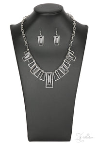 2018 Zi,hematite,rhinestones,short necklace,silver,VICTORIOUS Zi Collection Necklace
