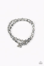 Load image into Gallery viewer, Sink or Shimmer Silver Bracelet Paparazzi Accessories